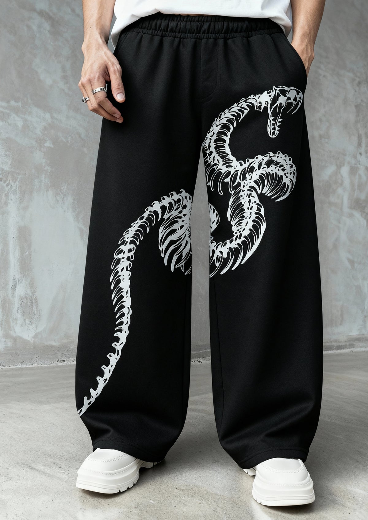 Serpent Strike Gothic Baggy Pants