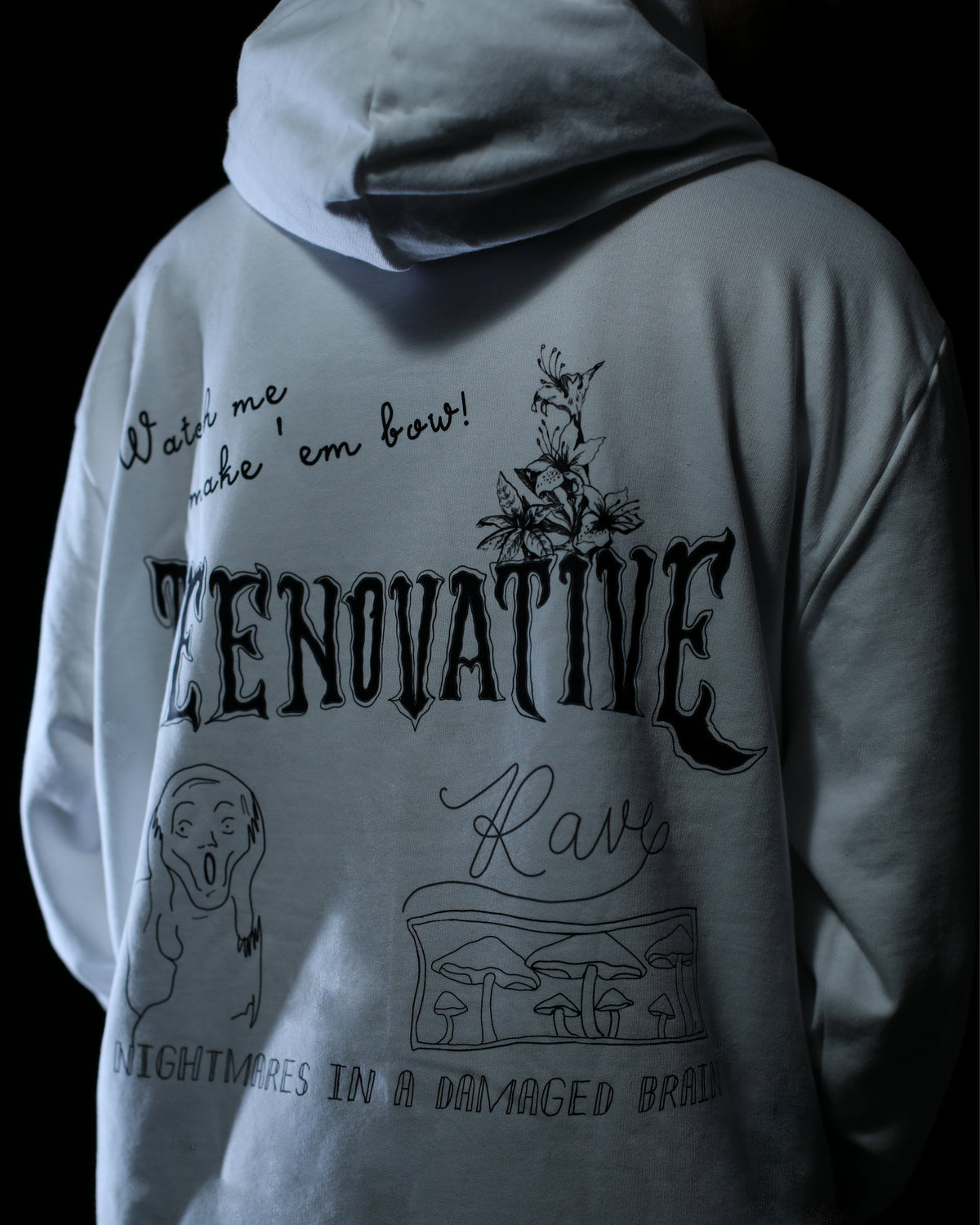 Rave Doodle - Hoodie (UNISEX)