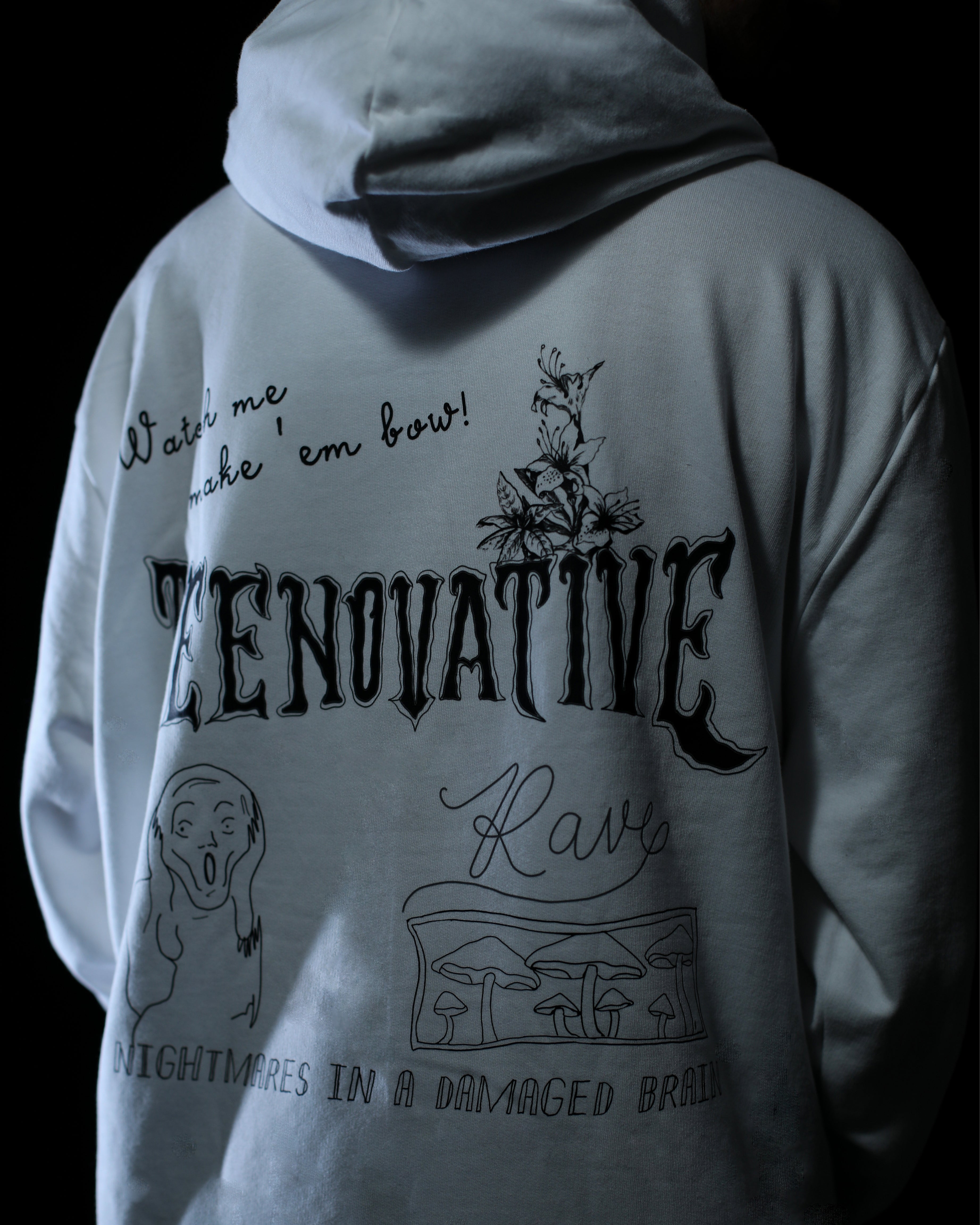 Rave Doodle - Hoodie (UNISEX)