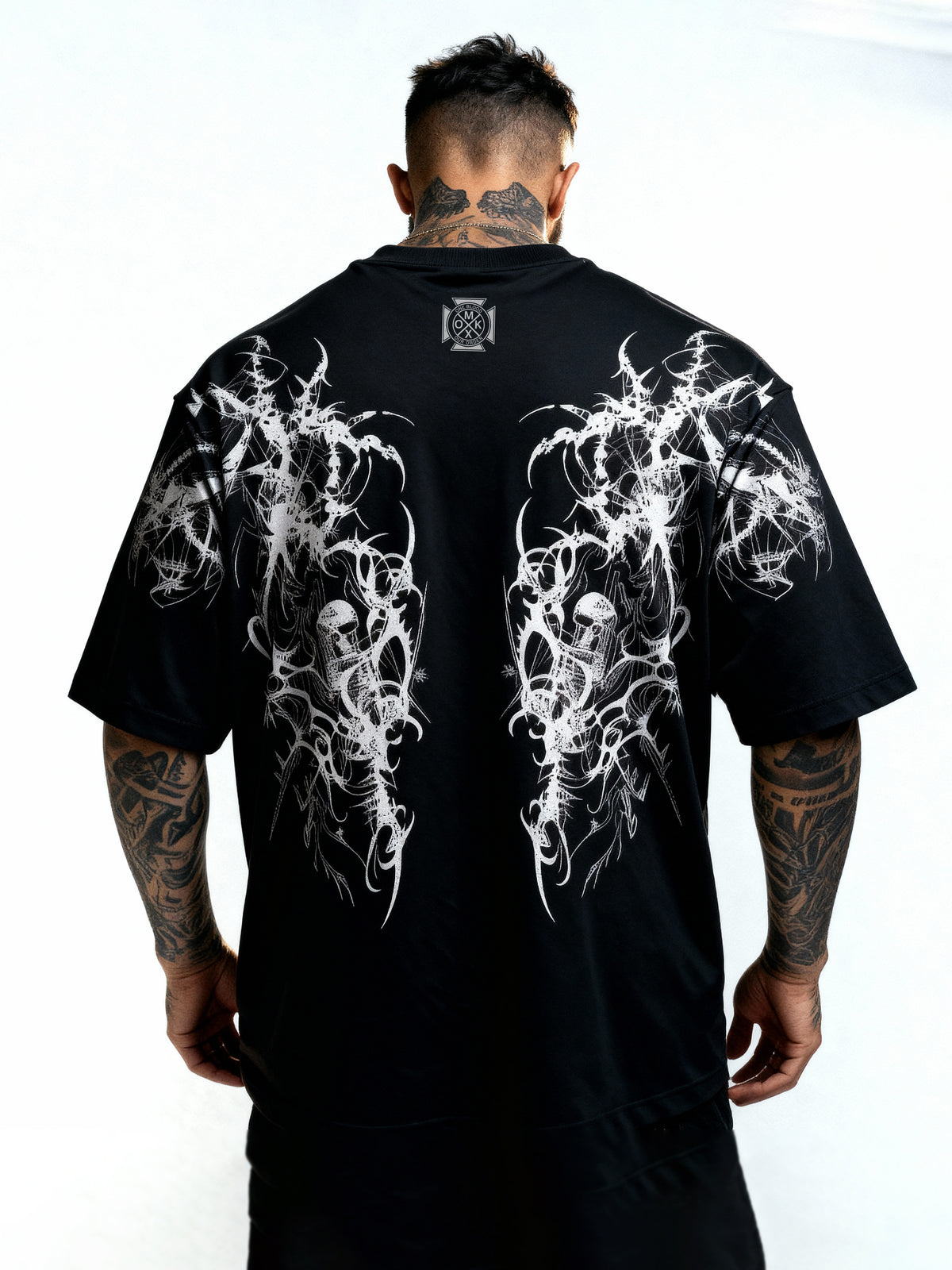 GOTHIC WINGS OVERSIZED UNISEX TSHIRT