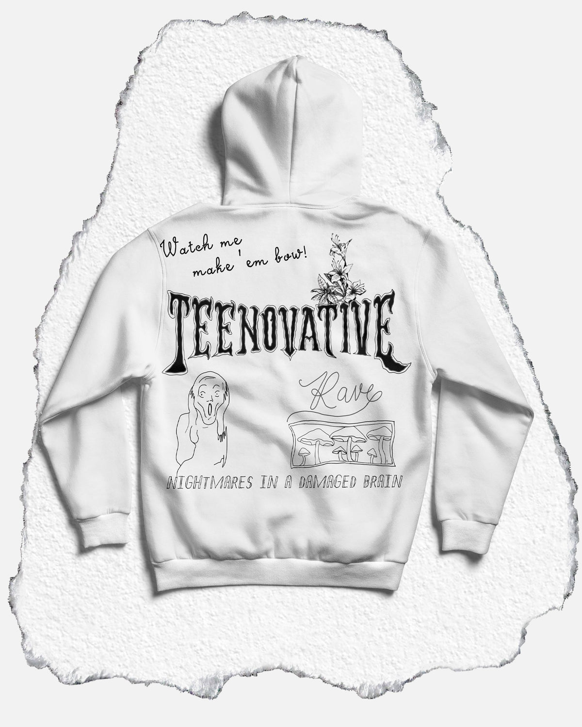 Rave Doodle - Hoodie (UNISEX)