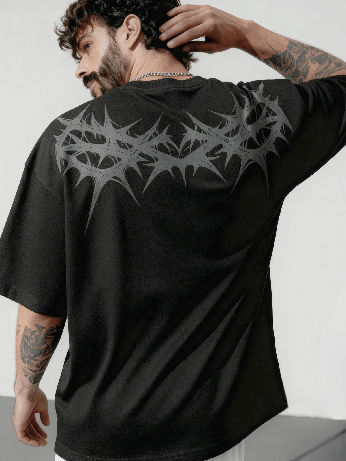 CROWN OF THORNS UNISEX OVERSIZED TSHIRT - Teenovative