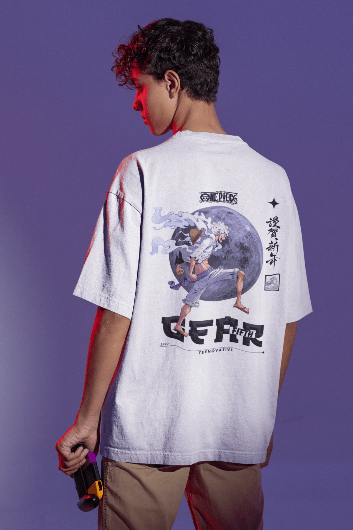LUFFY GEAR 5 OVERSIZED T - SHIRT - Teenovative