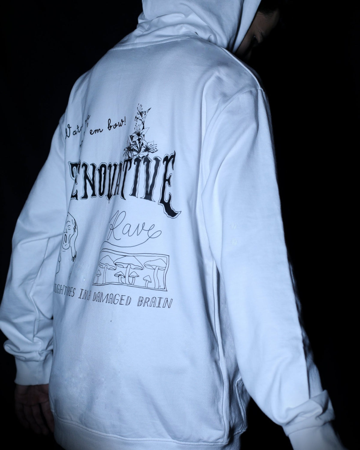 Rave Doodle - Hoodie (UNISEX) - Teenovative