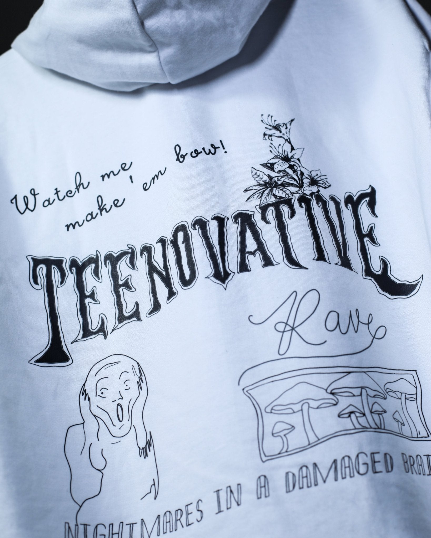 Rave Doodle - Hoodie (UNISEX) - Teenovative