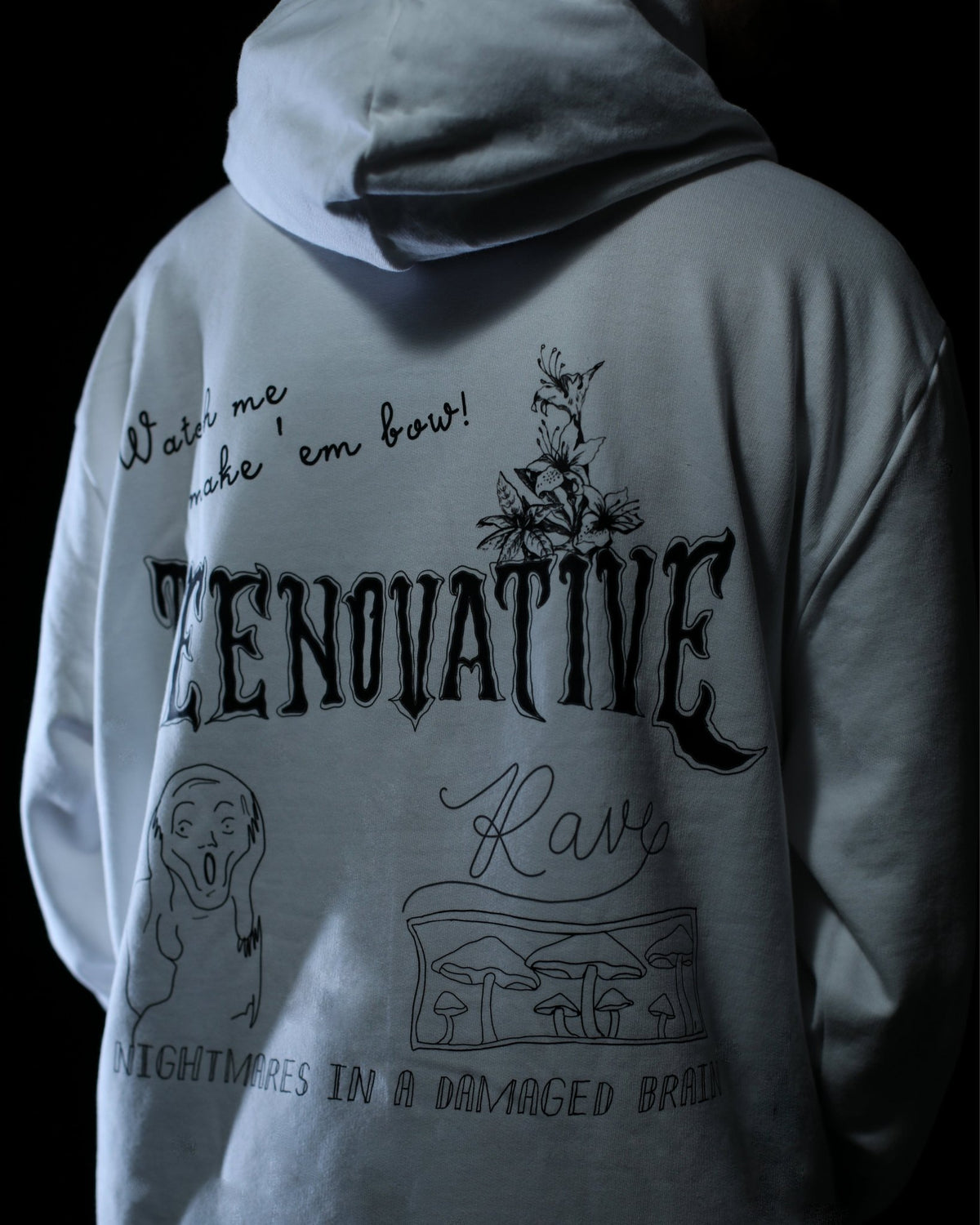 Rave Doodle - Hoodie (UNISEX) - Teenovative
