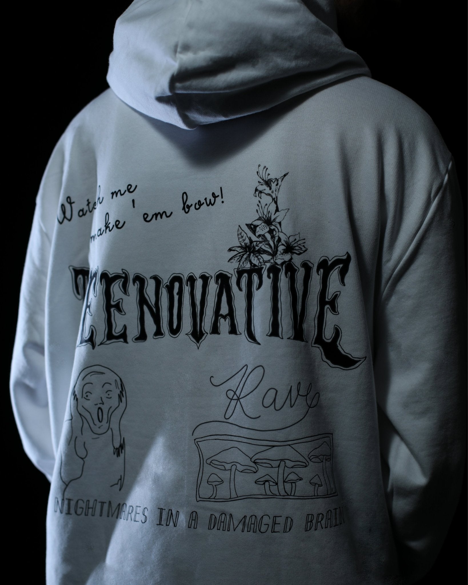 Rave Doodle - Hoodie (UNISEX) - Teenovative