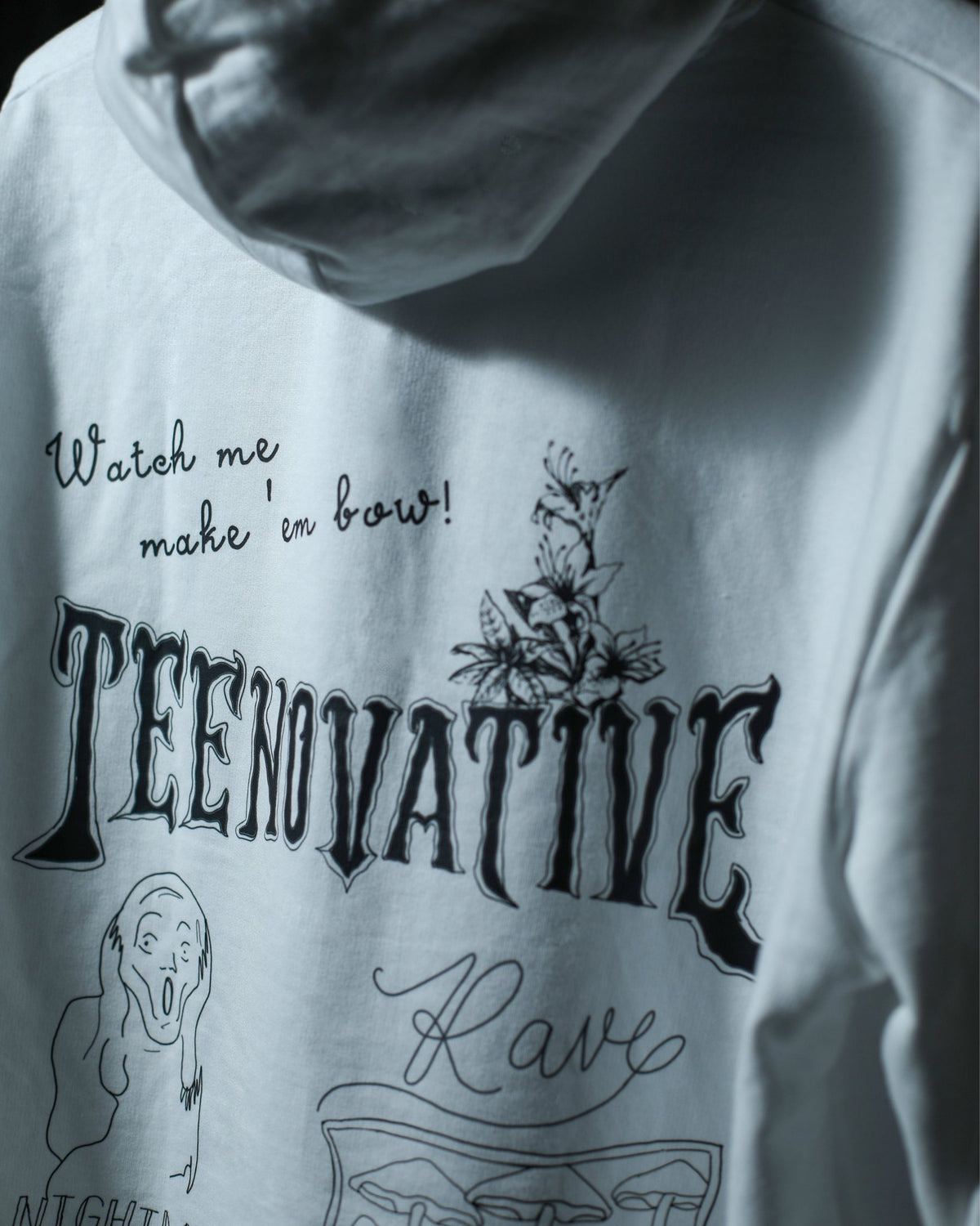 Rave Doodle - Hoodie (UNISEX) - Teenovative