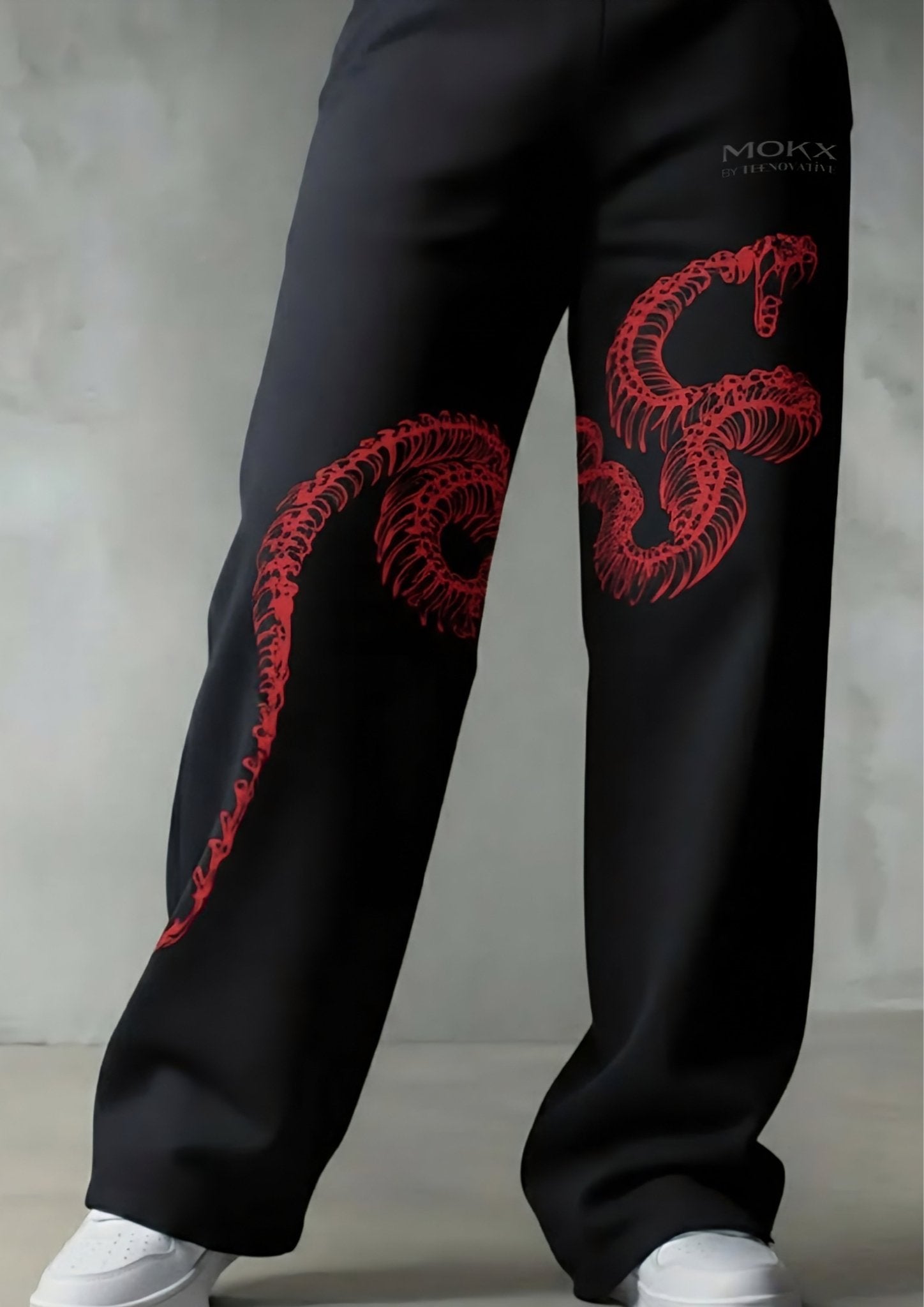 Serpent Strike Gothic Baggy Pants - Teenovative
