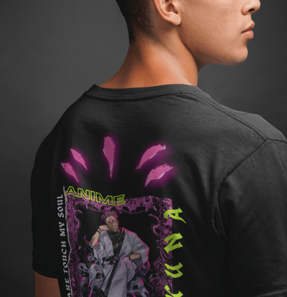 SUKUNA - KING OF CURSES JUJUSTU KAISEN OVERSIZED T-SHIRT