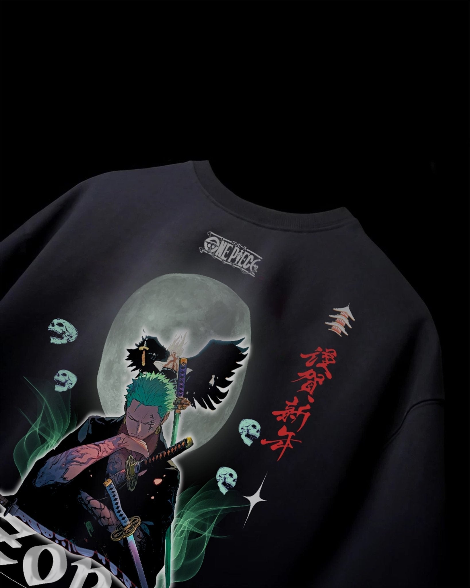 ZORO KING OF HELL - ANIME OVERSIZED T-SHIRT